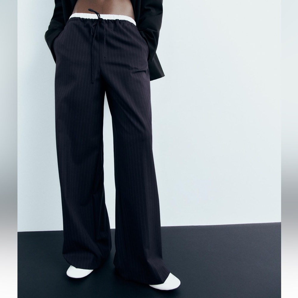 Zara combo boxer pants